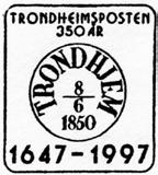 1997 IWR Stempel nr. S154 Brukstid 02.03.