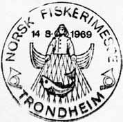 Stempel nr. S13 Brukstid 20.08.-27.08.1967 INTERIØR Reg.