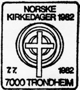 -24.06.1982 STOR-MARTNAN NIDARØ 7000 Reg brukt 18.6.1982 IWR Stempel nr.