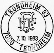 1982 1982 7000 Reg brukt fra 1.10.1982 OGN til 2.10.1982 IWR Stempel nr.