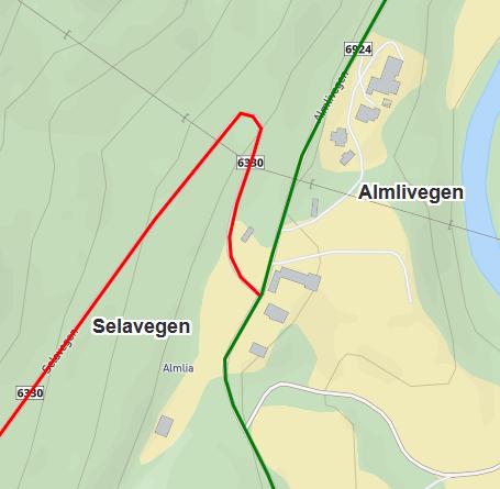 Namdalseid kommune er ikke interesserte i å endre navnet på Almlivegen, og det vil derfor fortsatt være en vei hetende Almlivegen nært kommunen og med tilkomst fra Steinkjer kommune.