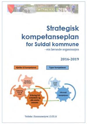 5.3 Lærande organisasjon Suldal legg til rette for at den einskilde tilsette skal få personleg vekst og kompetanseutvikling. Kompetanse er nøkkelen til kvalitet, og er ei viktig satsing hjå oss.