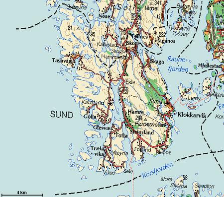 Beskrivelse av sjøresipientene og