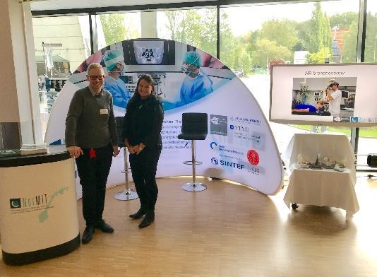 Hemit-konferansen 2019 Hemit-konferanse 2019 IKT for liv og helse ble arrangert 19.september, Scandic Lerkendal. Under årets konferanse hadde FOR utstilling hvor hovedfokus var 3D-print, VER og AI.