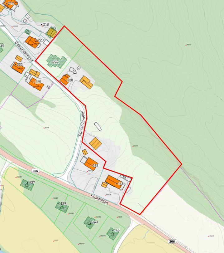 Område: HAGATEIGEN, OPELAND (B6).Gnr./bnr:162/6.