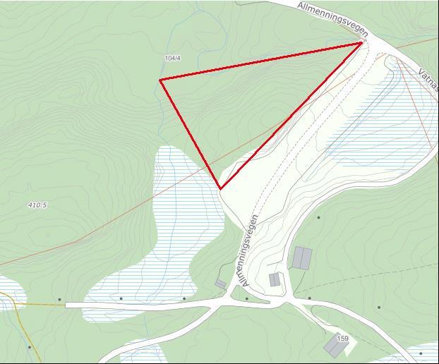 Område: STRINDESKLEIV Granvin (N4) Gnr.