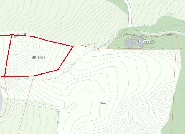 Område: BAVALSVEGEN 1. (B13).Gnr./bnr: 54/98. Formål i gjeldande kommuneplan: LNF.