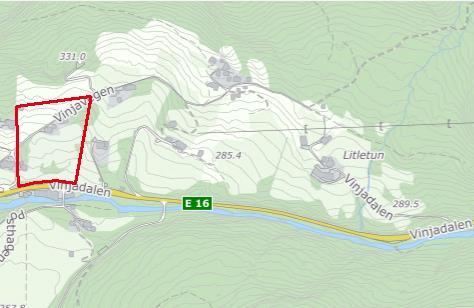 Område: VINJE (B45).Gnr./bnr:260, bnr.