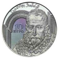 Mynten leveres i kapsel. Hellas Best.nr.: 75397 10 euro 2019, sølv proof. Renessansen, euro stjernemynt.