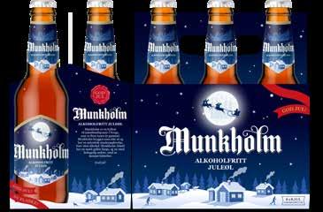 MUNKHOLM JULEØL KJENT KLASSIKER Munkholm juleøl er en klassiker og en favoritt for mange nordmenn.