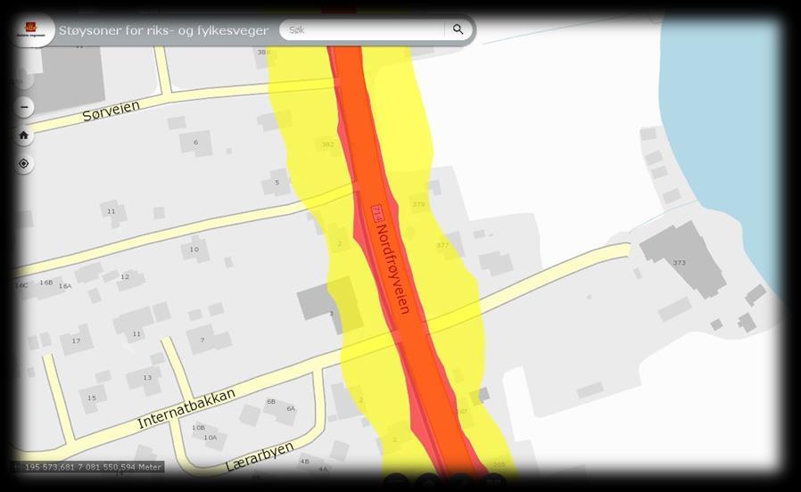 Bokvalitet: En ser ikke at det vi bli endringer i bokvaliteten som følge av tiltaket. Figur 8: Viser åpningen som er lagt inn gjennom «annen veggrunn». 5.