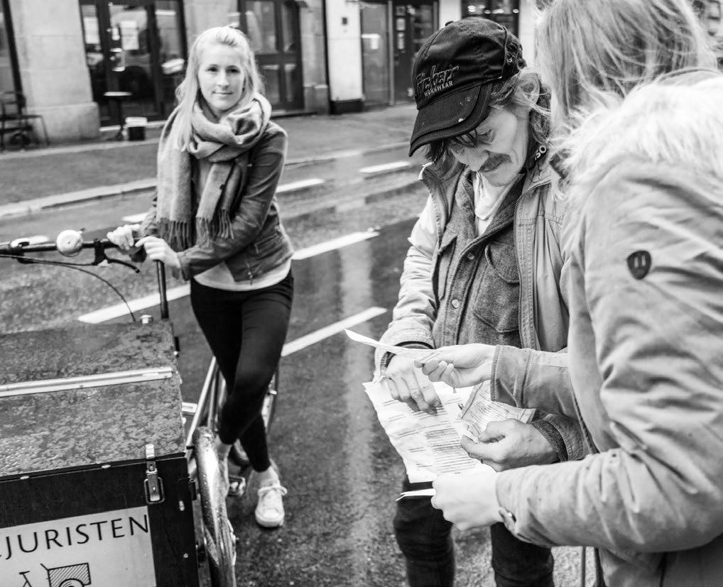 Samfunnsoppdraget Gatejuristens samfunnsoppdrag er å bidra til bedre levekår for utsatte grupper.