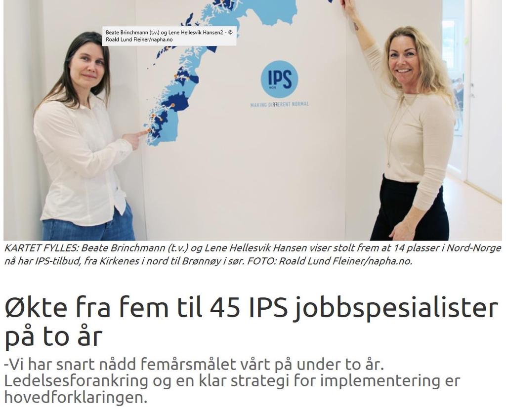 Arbeid og psykisk helse Arbeid gir god psykisk helse Økonomi, trivsel og verdsatt roller Arbeidsmiljø kan gi åpenhet og hjelp til de som sliter Ref.