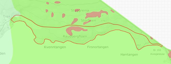 Registrerte årstidsbeiter, gjerder/anlegg og flytting/samling (Kilden Nibio) Området nord for Kvesjøen er reserve høstbeite og konvensjonsområde. 2.