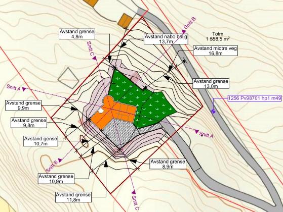 Det vert elles vist til søknad om dispensasjon i sin heilskap, motteken 02.07.2019. Historikk: Kommunen gav i vedtak datert 31.10.2005, saksnr.