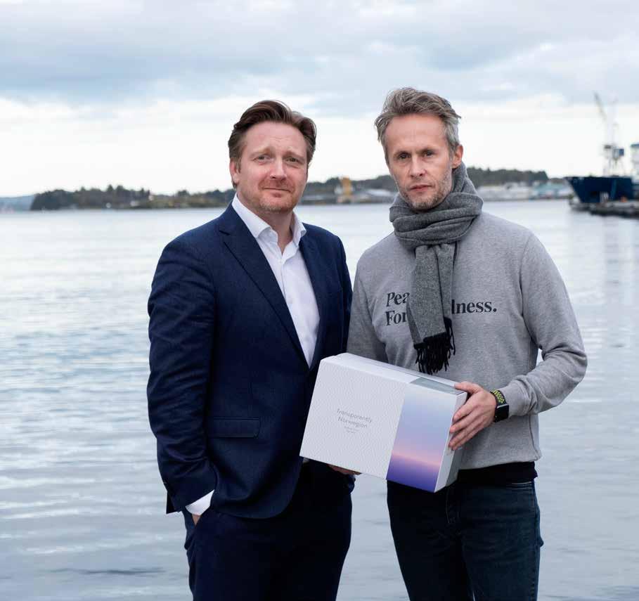 Norway in a Box-gründerne, Espen Strand Pedersen og Espen Strand Henriksen, vil erobre det kinesiske markedet med garanterte, norske sjømatprodukter med en helt transparent verdikjede for å sikre