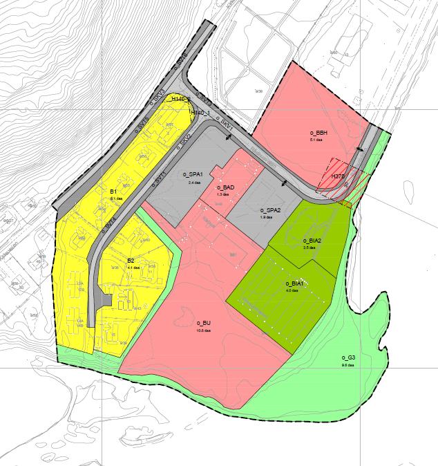 Planbeskrivelse Planens navn: Detaljregulering for Storjorda, Kvalsund sentrum