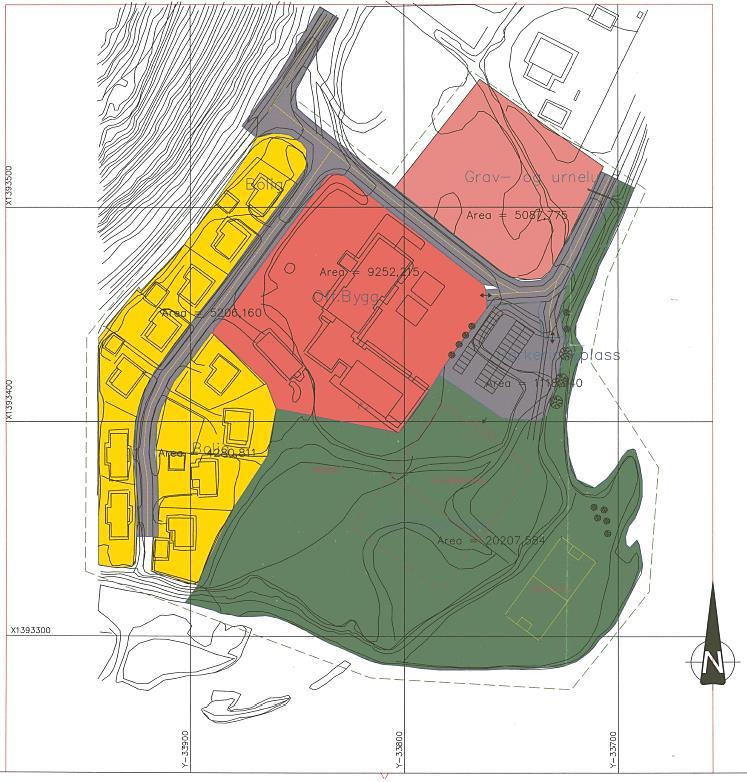 2.2 Planstatus Gjeldende reguleringsplan er PLANID 20172002001 Reguleringsplan for Kvalsund sentrum Storjorda idrettspark. Figur 5 viser utsnitt av reguleringsplanen.