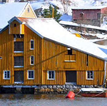 malerskrinet på grunn av den utstrakte