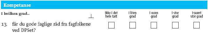 1 Leseveiledning Dette er en del av rapporteringen fra den nasjonale spørreskjemaundersøkelsen Fastlegenes vurderinger av distriktspsykiatriske sentra i 2006.