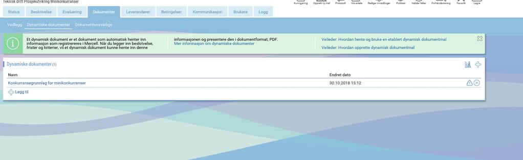 a. Klikk på + Legg til ny b. Klikk på Bla gjennom i dialogboksen som dukker opp c. Velg fil(er) og klikk Åpne.