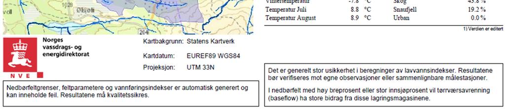 7 Vannkvalitet i Settefiskdammen Vannkvaliteten ut fra Settefiskdammen skal ikke være dårligere enn klasse 2 «God økologisk status».