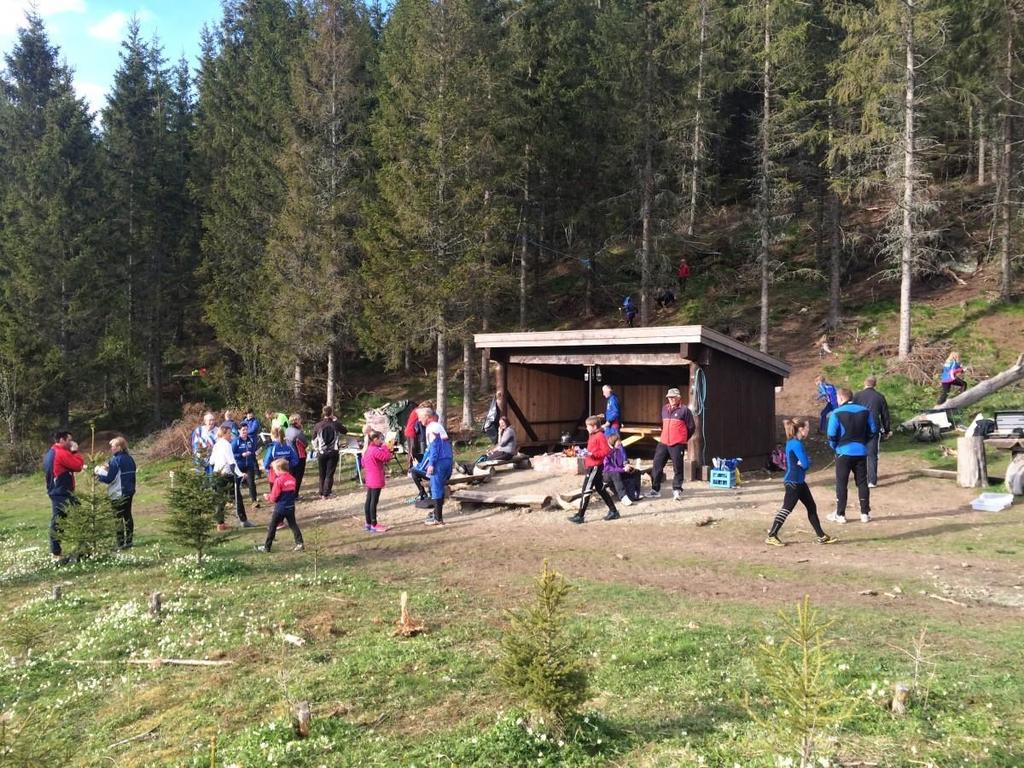 rangerte løpene ble jevnt over godt besøkt og det var godt stemning på samlingsplass.