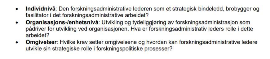 Hvordan kan forskningsadministrative