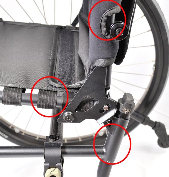 16 TILBEHØR Hoftebelte (Fig. 17) Hoftebelte (posisjonseringsbelte) kan monteres uten at det påvirker CE-merkingen av rullestolen.
