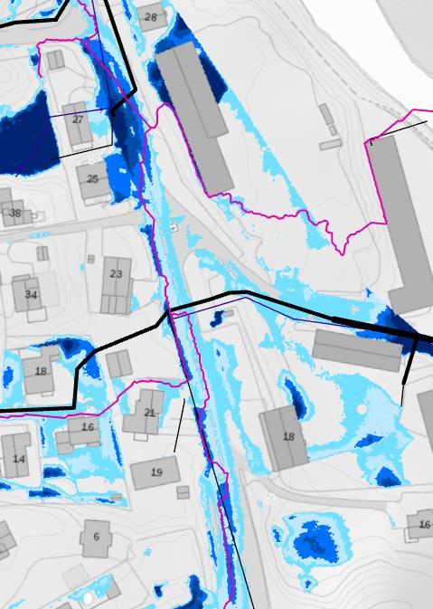 6.3 Eikenga Vestsideveien Mye vann fra Saueveien havner ut langs Vestsideveien.