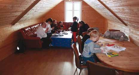 I full prakt For dei som var innom under open dag, kunne dei sjå at det gamle bedehuset som me overtok på tampen av 2002 er tilbake i full prakt.