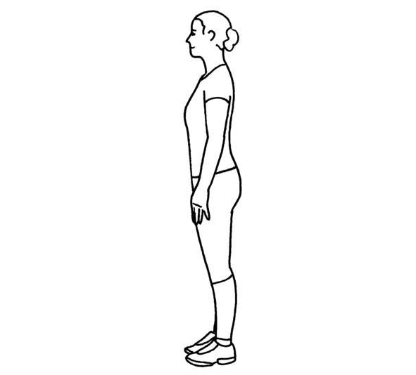 8. Push up på knærne eller tær Stå i push up stilling med knærne i gulvet. Ha et skulderbredt grep. Finn nøytralstillingen av ryggen og bekken.