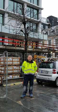 Når Montørforum besøker byggeplassen er det et yrende liv. Bare Frøland & Noss har mer enn 50 montører/lærlinger på byggeplassen, som skal åpne 29 juni.