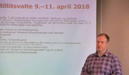 Kurset vart arrangert av studieutvalget i fagforeninga, ved Kjell Sverre Aasheim, Åge Blummenfelt, Heidi Lie og Rune Myntevik.