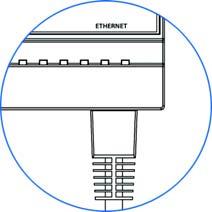 接続 16 4.1.2 D-Sub コネクタ 9 ピンの D-Sub コネクタを使用して RS-232 経由で Modbus RTU スレーブユニットに接続できます これらのユニットは Netbiter Argos では " デバイス " として扱われます ピン他の機器 1 CD( キャリア検出 ) 2 Rx( 受信 ) 3 Tx( 送信 ) 4 DTR( データ端末レディ ) 5 GND 6