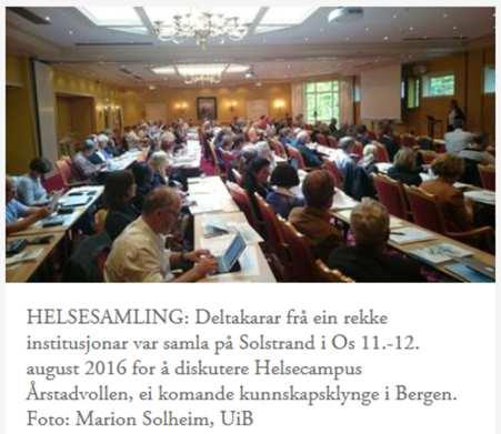 Klyngeutvikling / Klyngefasilitering 2015 -> Interne seminarer og møter Internt på fakulteter og hos samarbeidspartnerne ZYNK Etablering av «Faglig forum» 2016 Solstrandseminaret 2016 Presentasjon