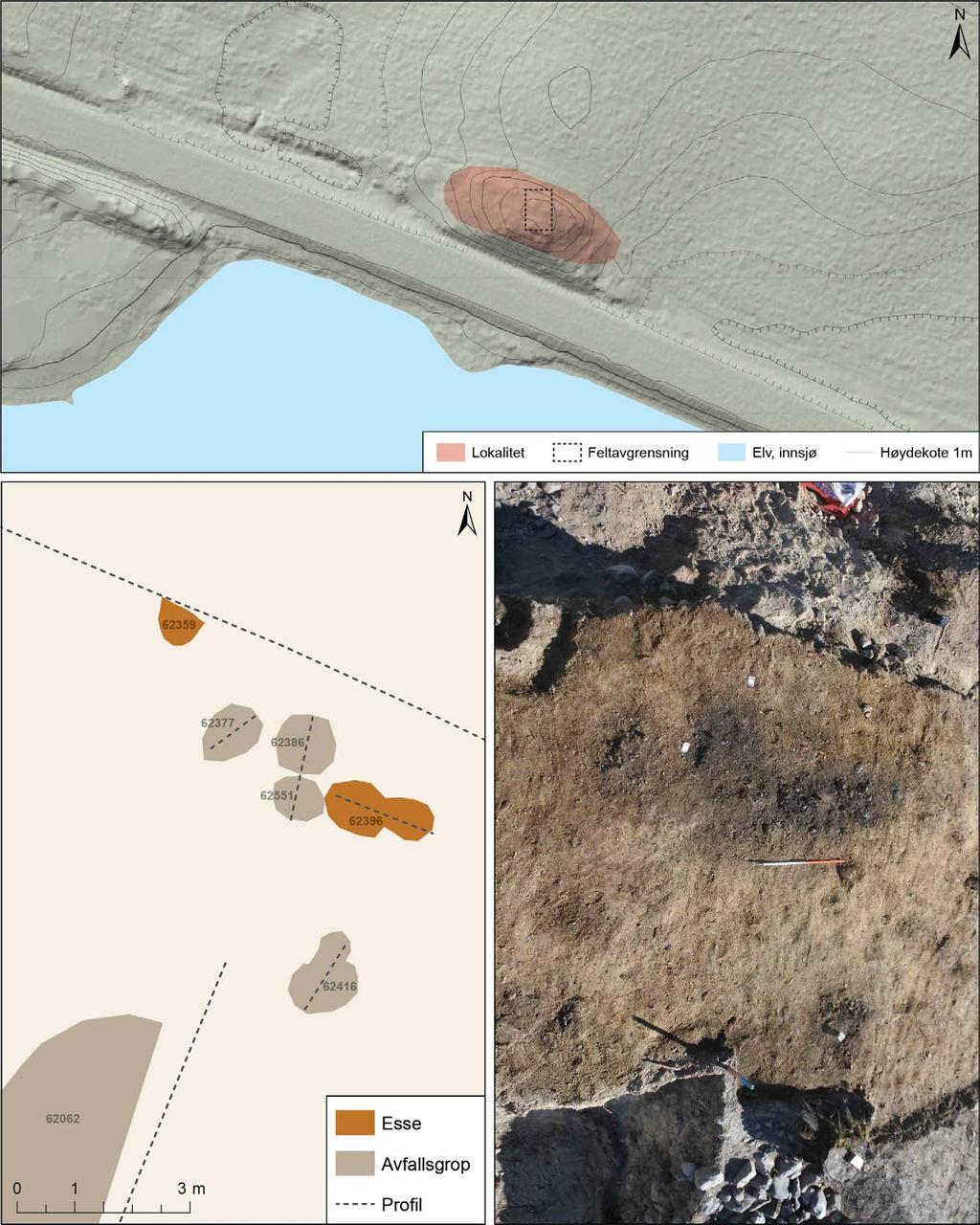 14. Smie på Fangberget i Ringsaker 259 14.4.1 Strukturer og kontekster Figur 14.