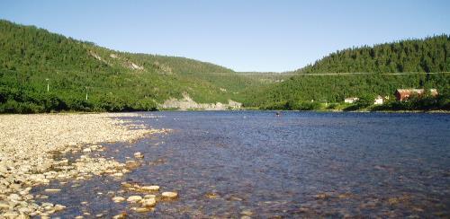 Fiskevald 2 - Bruahølen, Svingen og Rönningen Bruahølen er en fin fluestrekkning som er 700 meter lang og begynner fra en veldig stor stein i midten av Gaula.