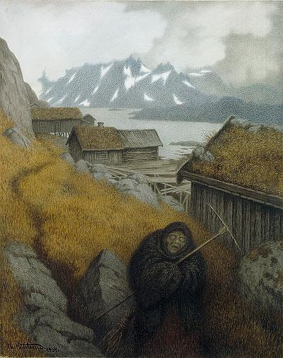 Smittevernplan for Målselv og Bardu kommune Pesta farer landet rundt Theodor Kittelsen 1904