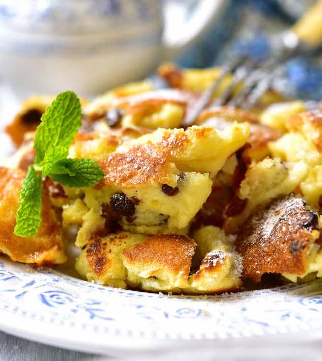 Kaiserschmarrn - tradisjonell østerriksk dessert med