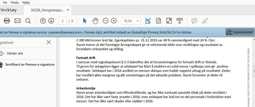 Digitale signaturer Revisjon i en digital verden Side 97