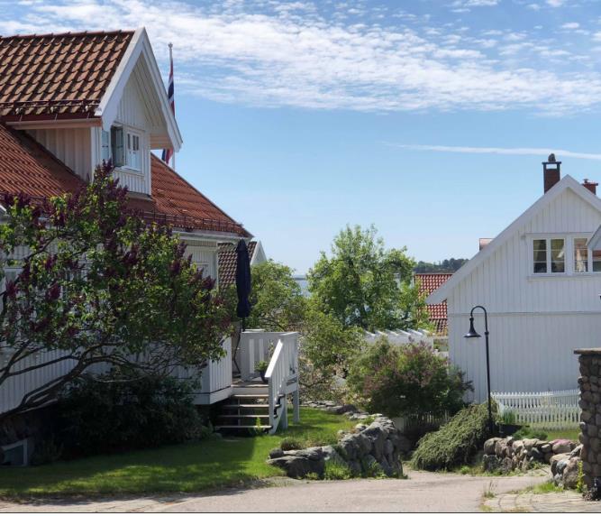 Lokalsentrene Vang og Larkollen Larkollen og Vang kjennetegnes ved at de har en landlig, kystnær beliggenhet og blandet bebyggelse med landbruksbebyggelse, boliger og fritidsbebyggelse.
