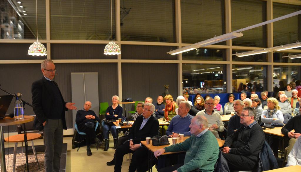 Filosof Henrik Syse i Grenland kirkeakademi: - Vår tid trenger samtaler om tro og liv Filosof Henrik Syse Torsdag 1.