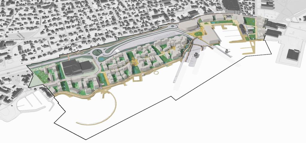 Figur 23: Plankonseptet er en videreutvikling fra mulighetsstudien, og vil kunne gi et