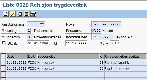 Systemløsningen NAV refusjoner i SAP Registrere refusjonsberettiget vedtak Det skal også