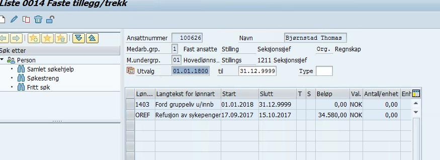 Systemløsningen etter hovedlønnskjøring Oppfølging av refusjonskrav Krav - grunnlaget