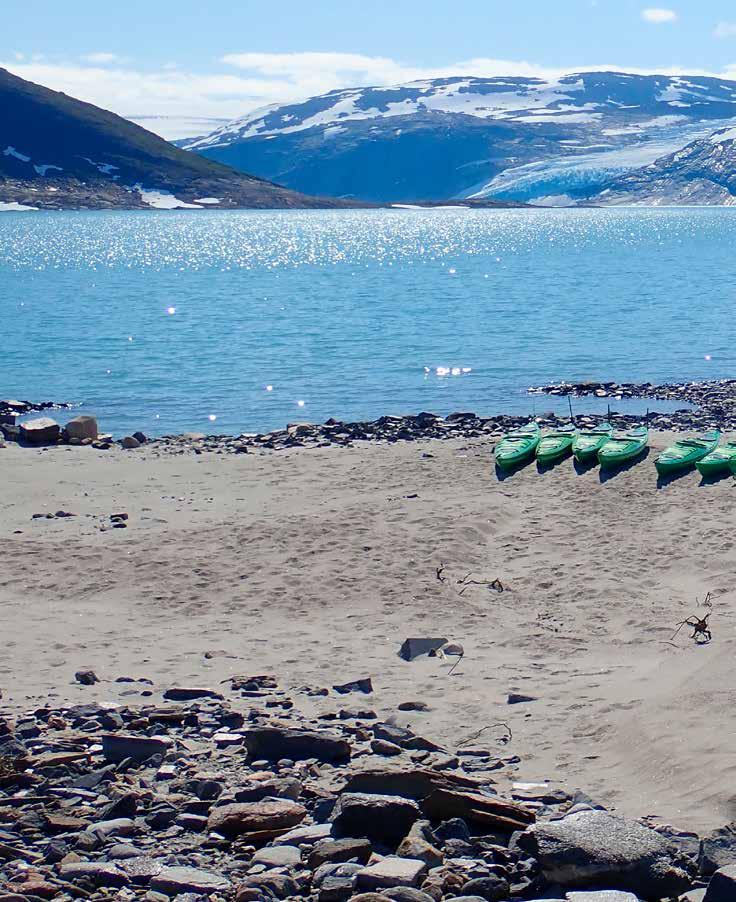 Låg vasstand Storglomvatn.