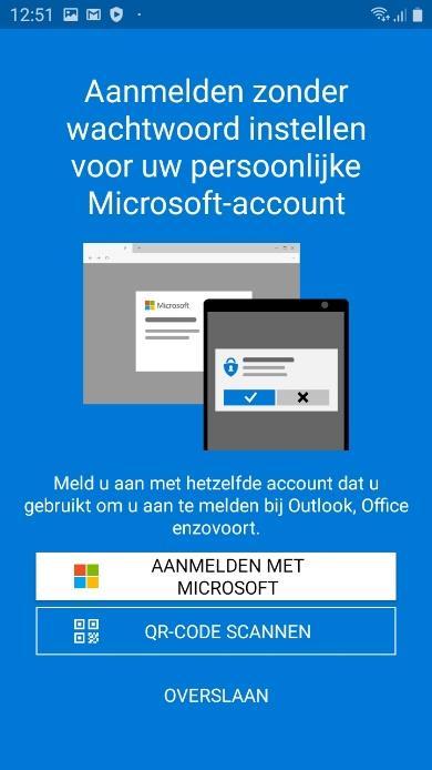 9 Åpne Microsoft Authenticator Start appen og