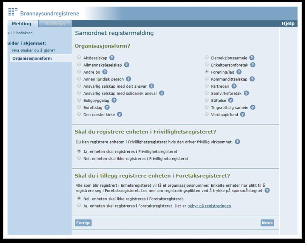 behandling» på din Altinn-side.