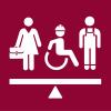 Personer i alt 15-66 år, og personer med funksjonsnedsettelse, etter kjønn, funksjonsnedsettelse og arbeidsstyrkestatus, 15 66 år, personer (prosent), 2019.